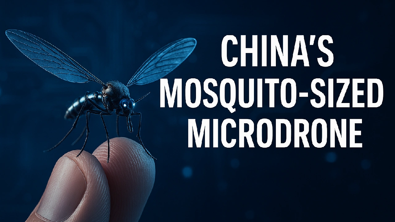 mosquito-sized drones