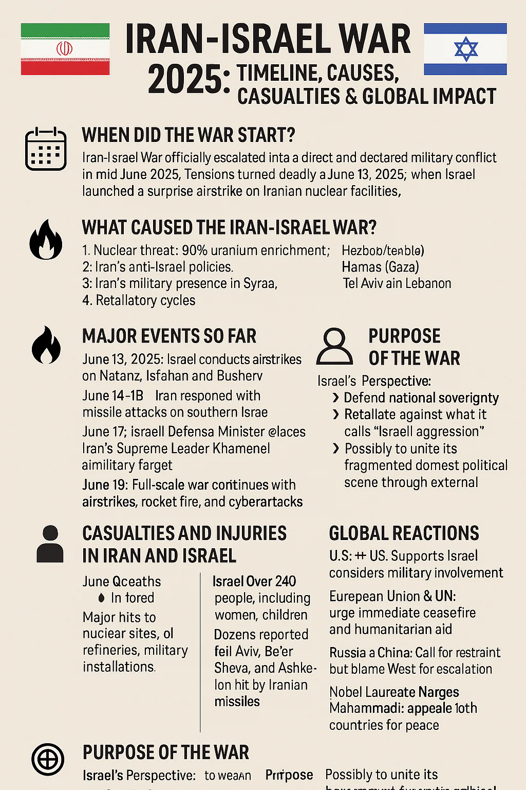 Iran Israel War 2025