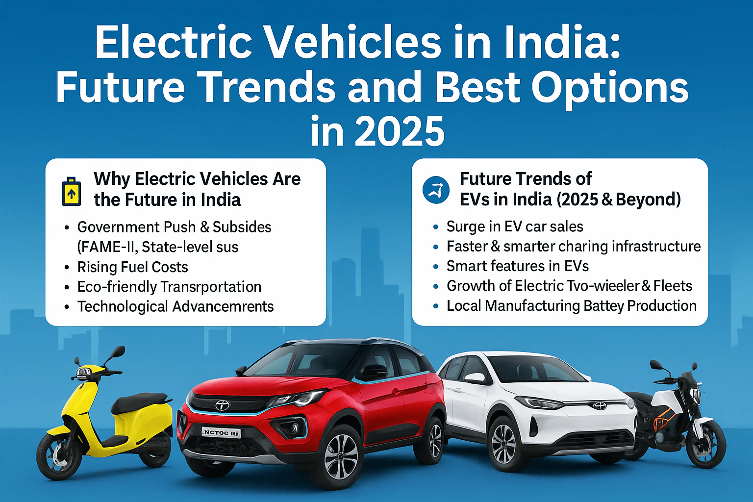 Electric Vehicles in India 2025