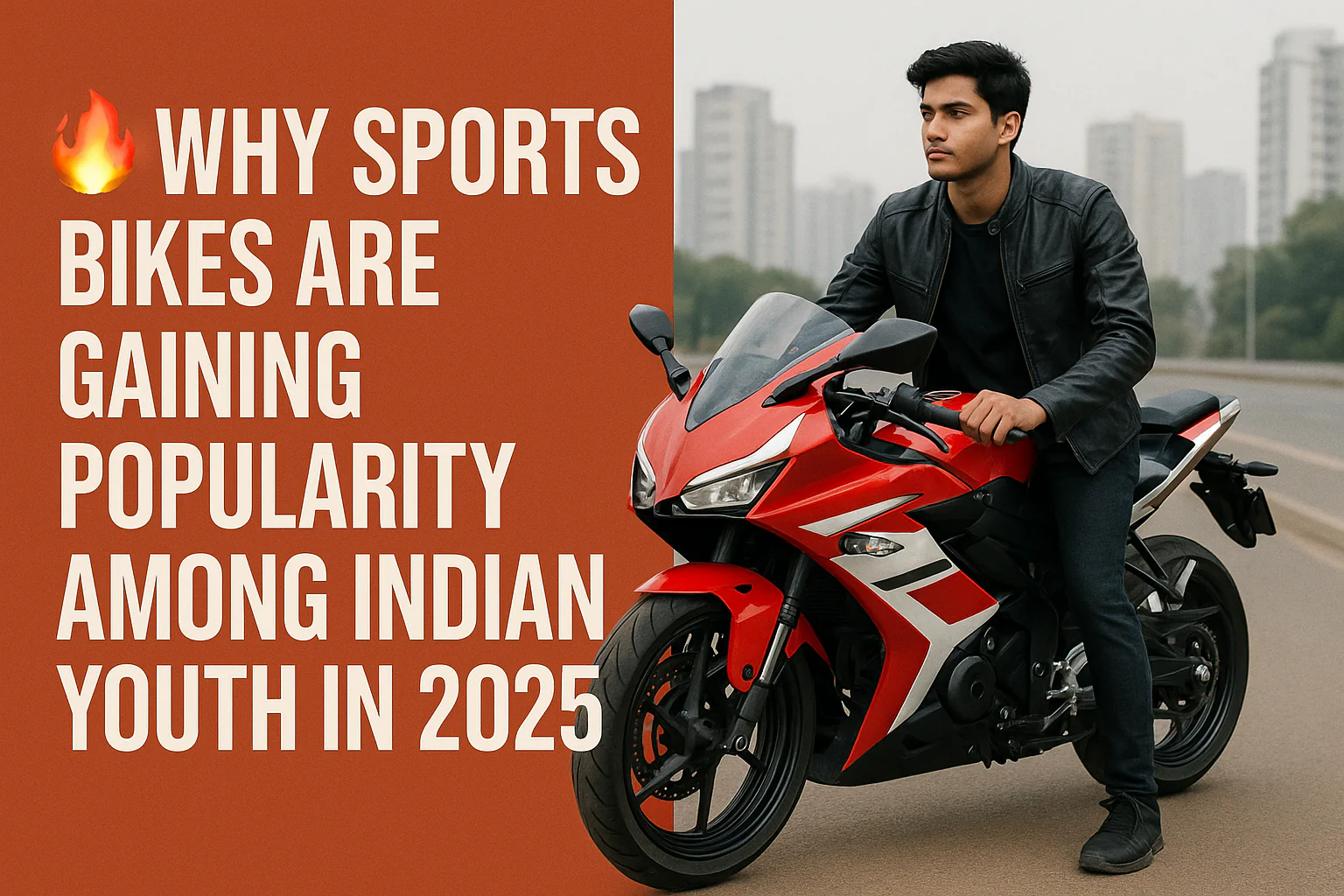 Sports bikes are gaining popularity among Indian youth in 2025