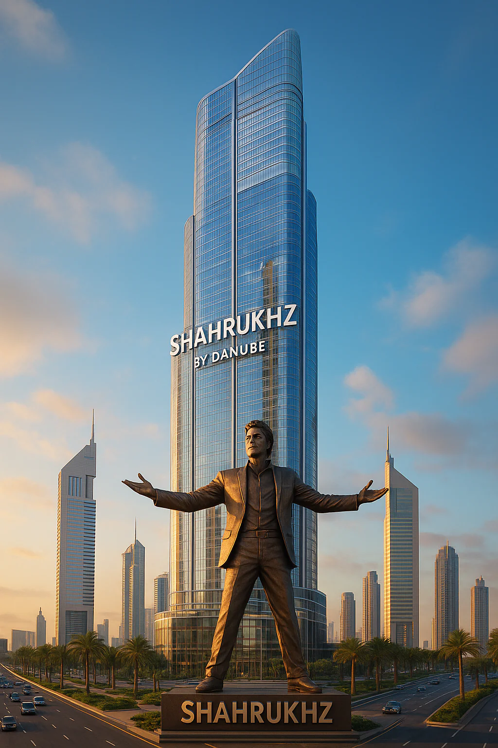 Shah Rukh Khan skyscraper Dubai